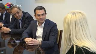 ΣΚΡΕΚΑΣ ΚΑΙ ΚΟΝΤΑΔΑΚΗΣ ΣΤΟΝ ΒΟΛΟ ΕΝΟΨΕΙ ΤΟΥ ΠΡΟΣΥΝΕΔΡΙΟΥ ΤΗΣ ΝΔ 10 03 2026