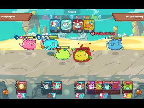Axie infinity Aqua Ronin vs Terminator Dusk