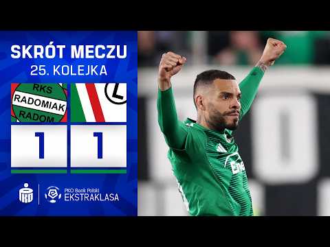 Radomiak - Legia | SKRÓT | Powrót NSame, parady Majchrowicza, dwa gole w 5 minut! | Ekstraklasa