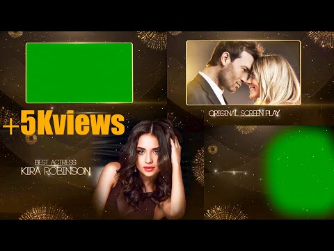 Golden Awards Green Screen 4K Video{2021}