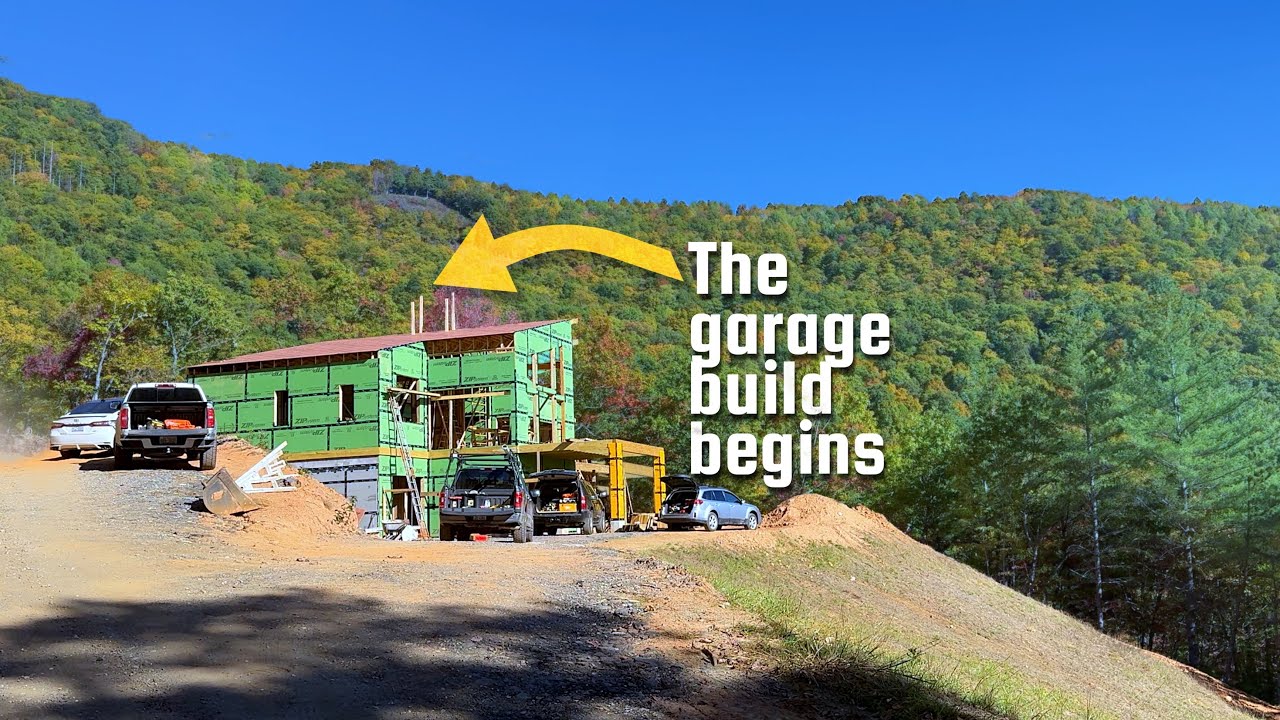 Construction of a MEGA sized Modern Home PT 45