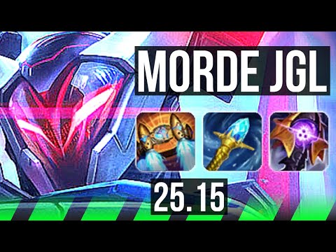 MORDEKAISER vs TRUNDLE (JGL) | 16/2/10, Godlike, 41k DMG | EUW Master | 25.15