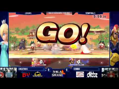 NOLA Smash 15: Losers Semifinals - Creatious vs Combo