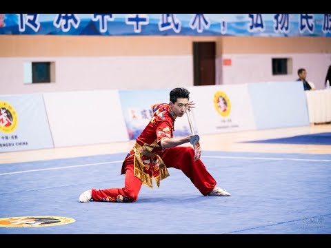 Men's Broadsword 男子大刀  朴刀 第19名 大连 张津硕 8.61分