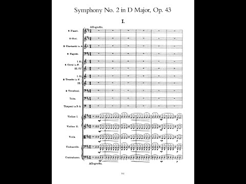 Sibelius Symphony No. 2 (Score)