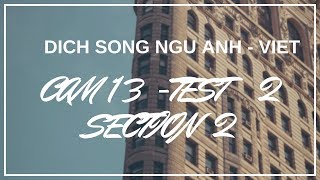 CAMBRIDGE 13 TEST 2 SECTION 2 LISTENING