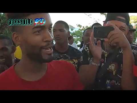 LA RABIA 24 vs HANSEL RAP IMPROVISANDO EN SAMANA FREESTYLE RD