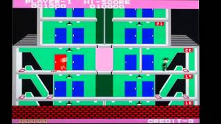 Elevator Action on Taito Legends for PS2. Gameplay & Commentary