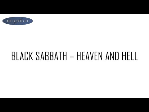 Black Sabbath - Heaven and Hell Drum Score