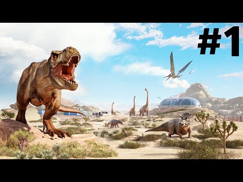 JURASSIC WORLD EVOLUTION 2 Early Gameplay Walkthrough Part 1 - FIRST LOOK