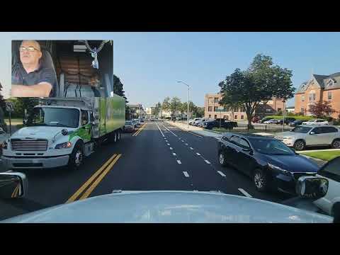 Driving through Taunton MA