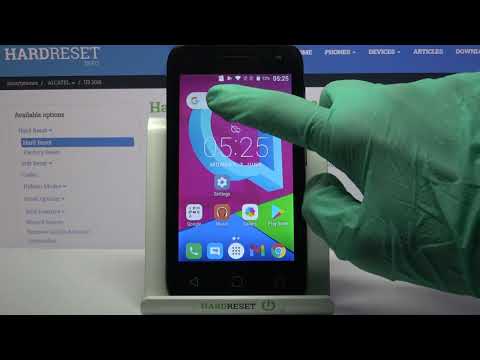 Change Keyboard Theme using Main Settings - ALCATEL U3 2018