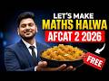 FREE AFCAT Maths Classes 2026 Start From Zero AFCAT 2 2026 Halwa Series