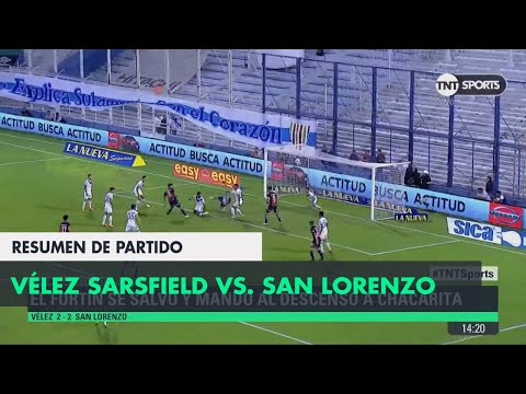 Resumen de Vélez Sarsfield vs San Lorenzo (2-2) | Fecha 23 - Superliga Argentina 2017/2018