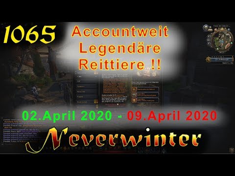 🐲 Neverwinter #1065 - Wichtige INFO - Accountweit legendäre Reittiere - Let's Play