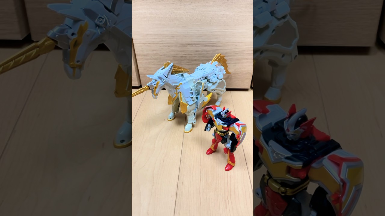 【Mystic Force】映画限定⁉️マジレンジャーのセイントカイザーで遊んでみた #rasuba #powerrangers #megazord #スーパー戦隊 #toys