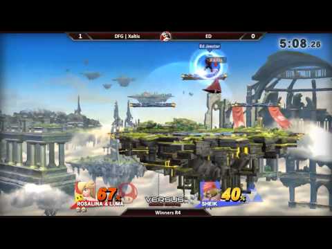 Versus Weekly 6/18/15 - Winners R4 - Xaltis (RosaLuma) vs. Ed (Sheik) - Smash 4