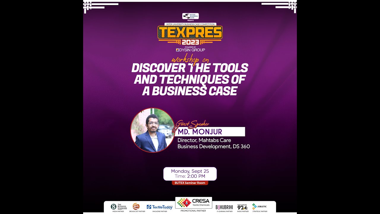 Discover the Tools & Techniques of Solving A Business Case | Md  Monjur |  BUTEXBC