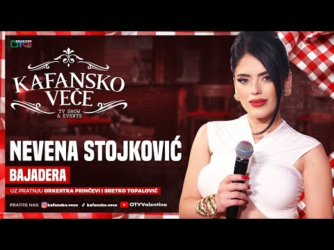 NEVENA STOJKOVIC - BAJADERA | UZIVO | ORK. PRINCEVI I SRETKO TOPALOVIC | 2025 | KAFANSKO VECE