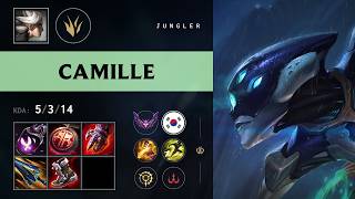 Camille Jungle vs Sylas - KR Master Patch 26.16