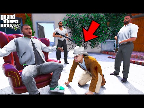 Franklin Attack at Duggan's House in GTA 5 | SHINCHAN and CHOP