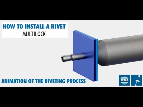 HOW TO INSTALL A RIVET  Multilock