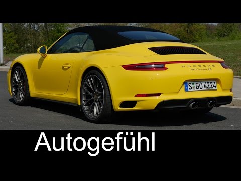 Sound & Performance test Porsche 911 Facelift Carrera 4S 0-200 km/h 0-125 mph Porsche 991.2