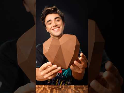 Giant Dubai Chocolate Heart ♥️ ASMR Mukbang