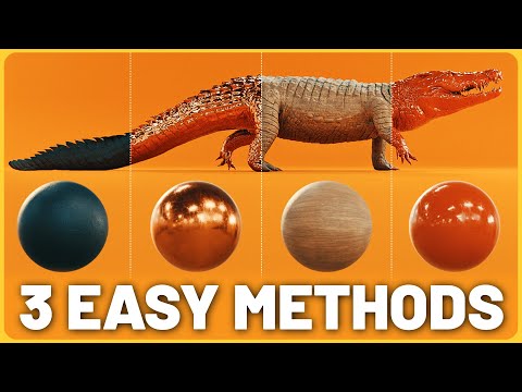 How PROS Texture: 3 Easy Methods! Blender 3D