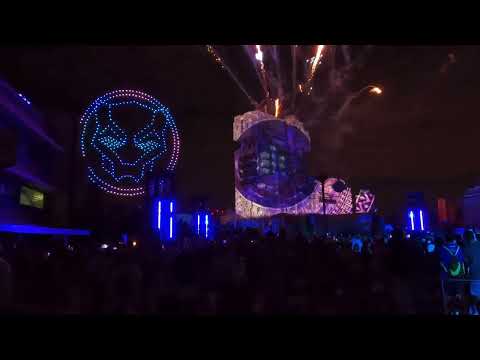 Avengers: Power the Night Drone Show at Hollywood Tower of Terror | Disneyland Paris