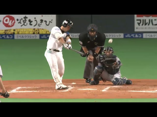 【1回裏】鮮やか流し打ちで左中間真っ二つ!! ファイターズ・近藤 勝ち越し打 2015/5/31 F-D
