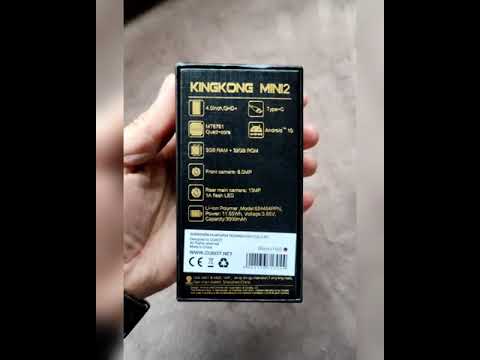 Unboxing Cubot KingKong Mini2