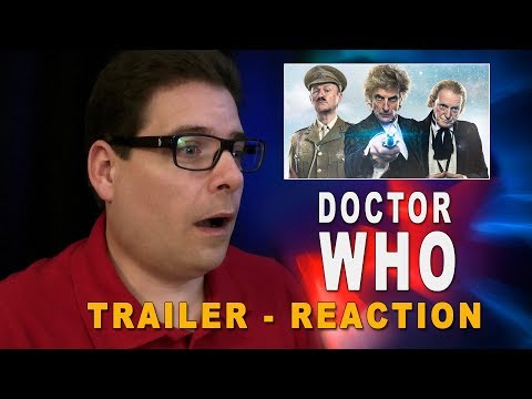 DOCTOR WHO Reaction - Christmas Special 2017 - "Twice Upon A Time" Trailer #1