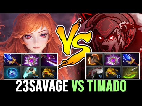 23SAVAGE VS TIMADO 7 Slotted Battle - Machine Gun Lina vs Monster Ursa