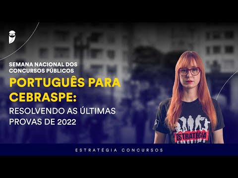 Português para CEBRASPE: resolvendo as últimas provas de 2022