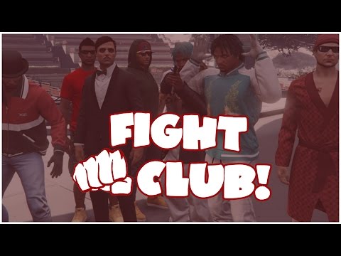 GTA 5 Online Fight Club - WHOOPED SO BAD HE THOUGHT HE GOT SHOT!