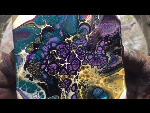 #60  Sheleeart bloom without pouring medium.  @kreationsbykristey