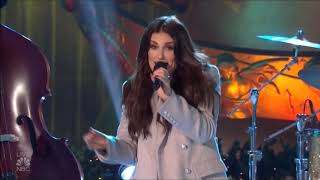 Idina Menzel sings &quot;Sleigh Ride&quot; 2019 Live Christmas Song Music Video HD 1080p