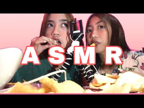 ASMR EATING A CRUNCHY FOOD