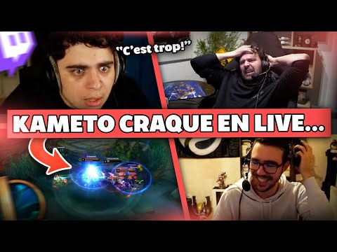KAMETO CRAQUE EN LIVE, NARKUSS PARLE DU TWITCH GAME - Best of LoL #385 Réactions