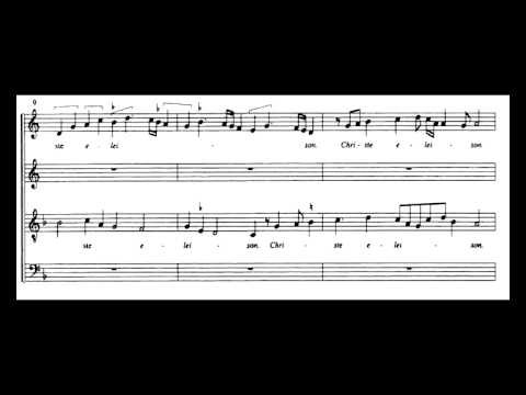 Johannes Ockeghem - Missa Prolationum - Kyrie