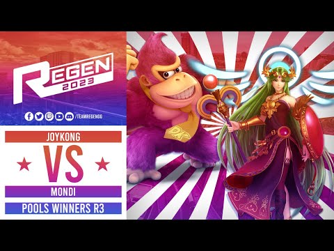 Regen 2023: Winners Pools - JoyKong (Donkey Kong) Vs Mondi (Ness,Palutena)