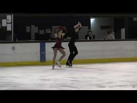 Mariia Pinchuk & Mykyta Pogorielov (UKR) Rhythm Dance 2021 Open D'Andorra Cup