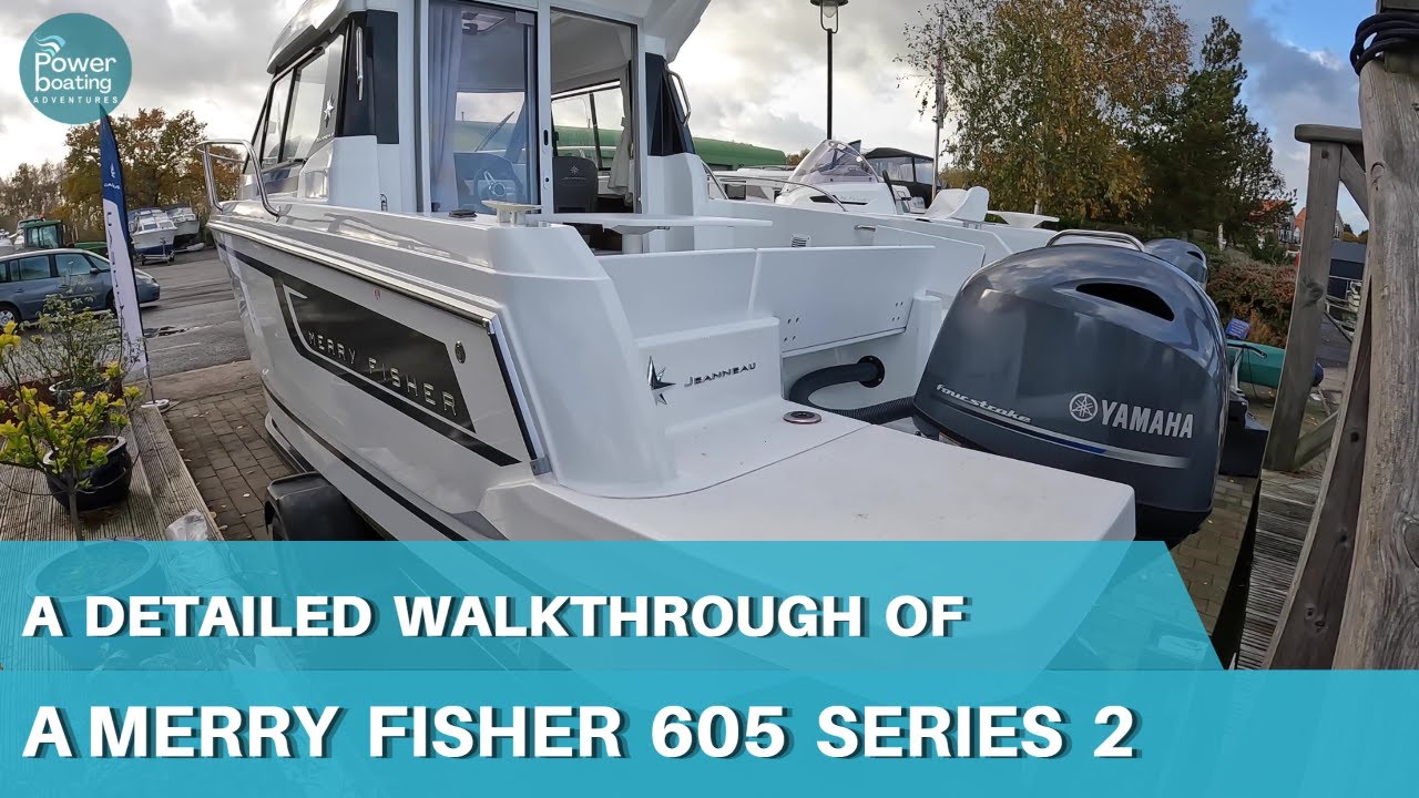 A brand new 2023 Merry Fisher 605 Series 2 - a detailed walkthrough