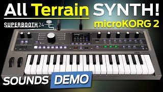 Video thumbnail for microKORG 2 (SOUNDS DEMO NO TALKING, All Terrain SYNTH!) 🎹🔥 by FutureMusic.es