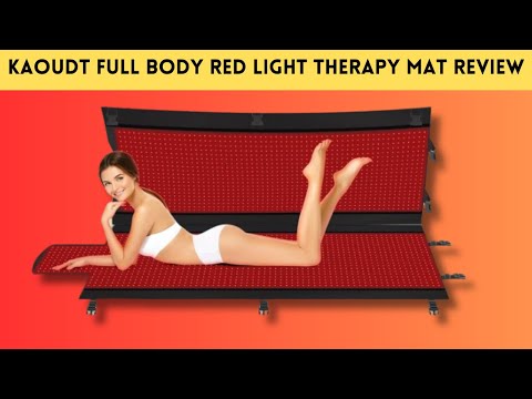 KAOUDT Full Body Red Light Therapy Mat Review | LED Bed | 660nm & 850nm #redlighttherapydevice