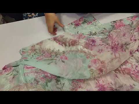 Original pakistani heavy organza patches suits pure chiffon dupattas  handlooms hyderabad 7995319085