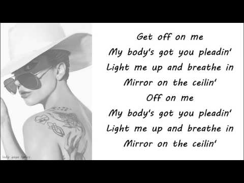 Lady Gaga - A-YO Lyrics