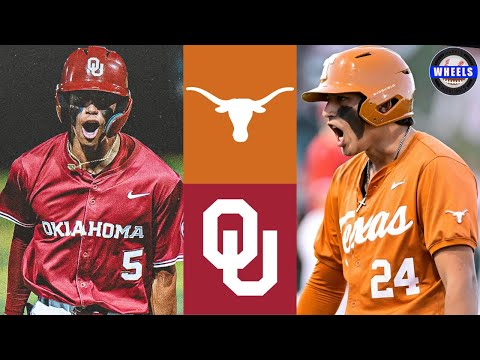 #3 Texas vs Oklahoma (Exciting Game!) | G2 | 2025 College Baseball Highlights