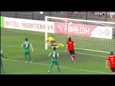 Koller Krisztián gólja a PMFC Matias - Kaposvári Rákóczi FC mérkőzésen